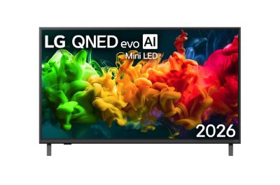 LG QNED 4K evo AI Mini LED TV, 50QNED8EB3F, 50, Smart TV, webOS, UHD, Black