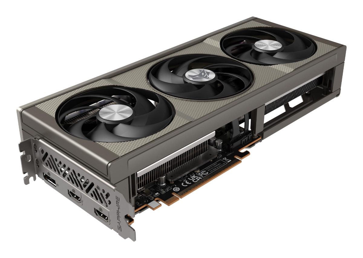 Graphics Card, SAPPHIRE, AMD Radeon RX 9060 XT, 16 GB, GDDR6, 128 bit, PCIE 5.0 16x, Triple slot Fansink, 11350-01-20G