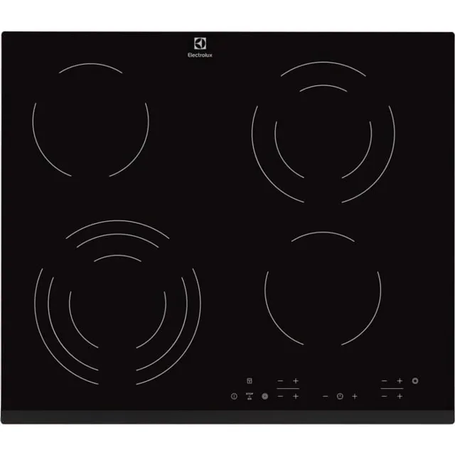 Electrolux keramiskā plīts virsma
