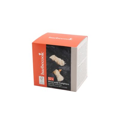 Wood wool firelighters 32 pieces FSC (per 12pcs), BC-ACC-7426