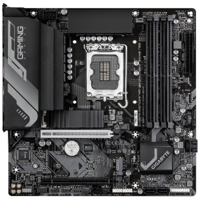 Gigabyte B760M GAMING X DDR4 GEN5, Processor family Intel, Processor socket LGA1700, DDR4, Supported hard disk drive interfaces M.2, SATA, Number of SATA connectors 4