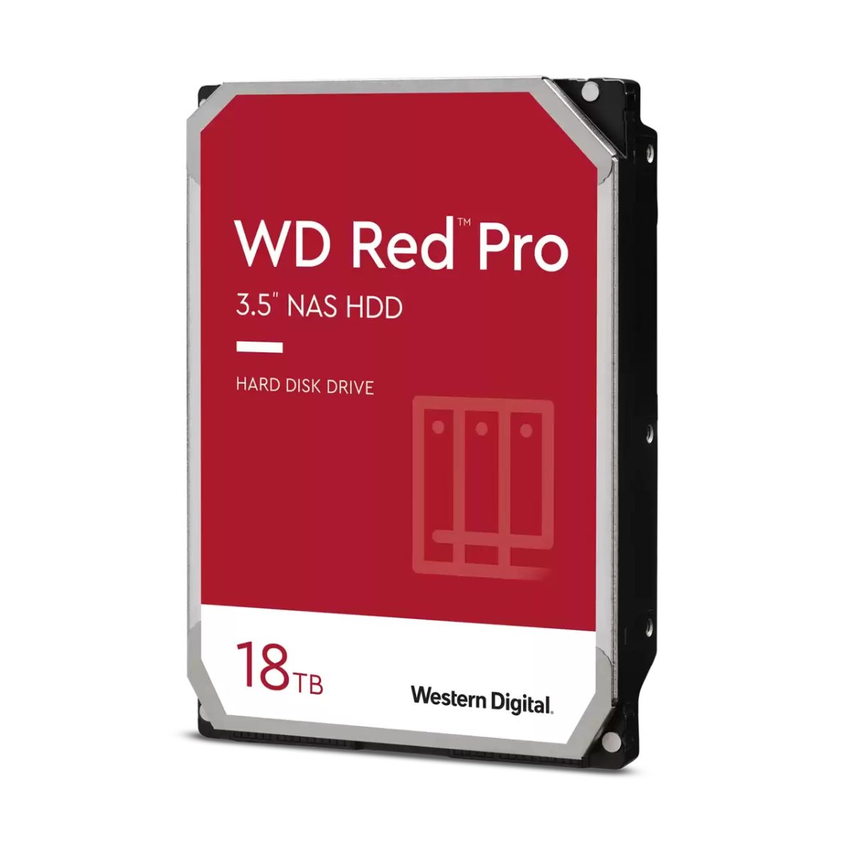 QNAP HDD, Red Pro, 7200 RPM, 18000 GB