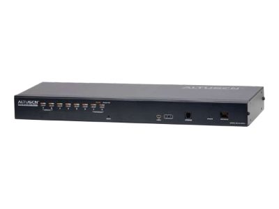 1-Local/Remote Share Access 8-Port Cat 5 KVM over IP Switch with Daisy-Chain Port, KH1508AI-AX-G, KVM(Keyboard/Video/Mouse) over IP Switch