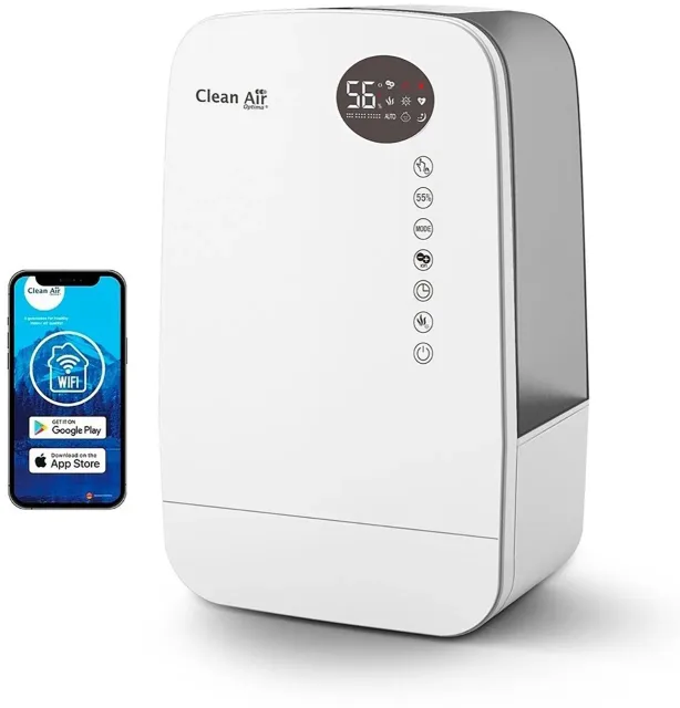HUMIDIFIER WITH IONIZER/CA-607W CLEAN AIR OPTIMA