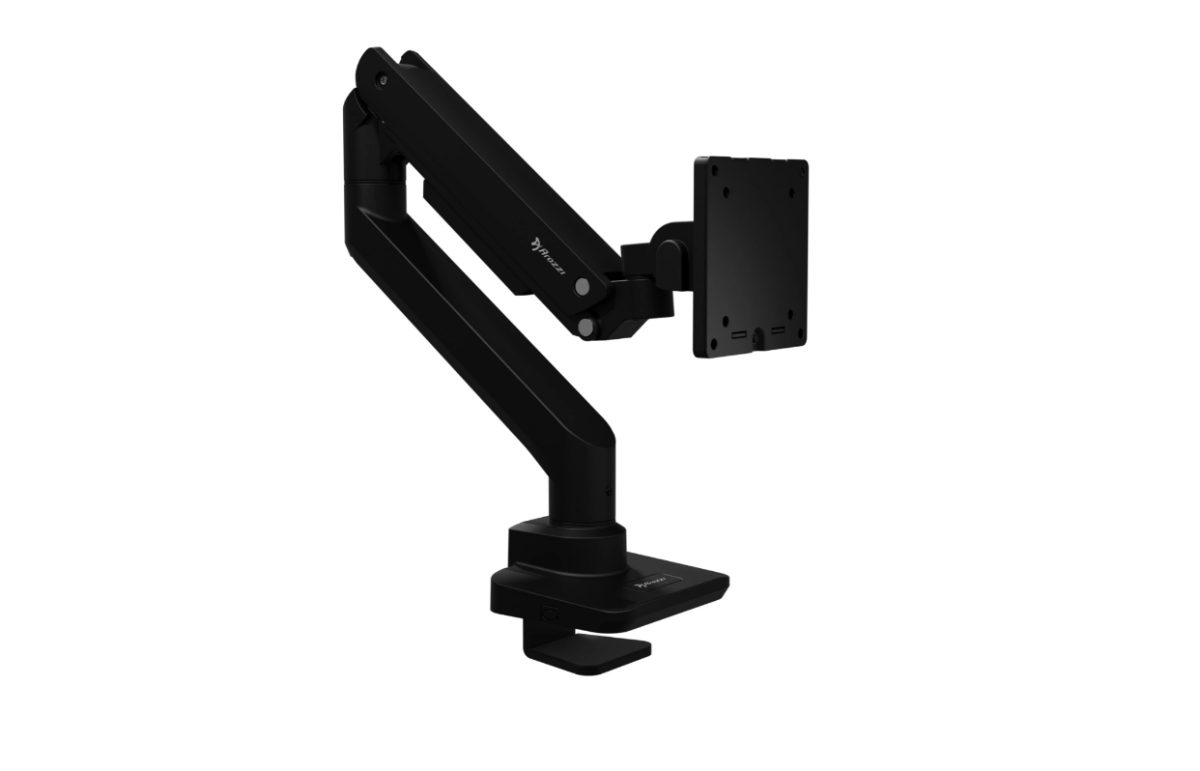 Arozzi Desk Mount, Neo Pro - Gas Spring Monitor Arm AZ-ALZARE-NEO-PRO-BK, Tilt, Swivel, Rotation, Maximum weight (capacity) 20 kg, Black