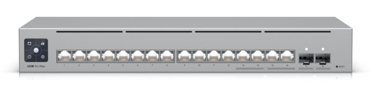 Switch, UBIQUITI, Pro Max 16, Type L3, USW-PRO-MAX-16