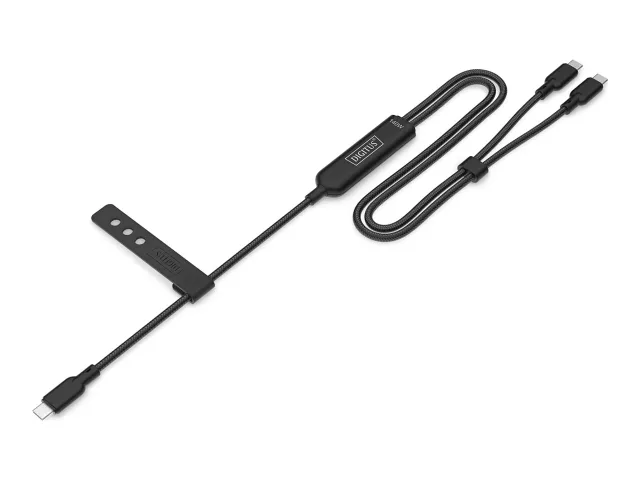 Digitus | USB-C 2in1 charging cable, 140W | AK-300170-018-S