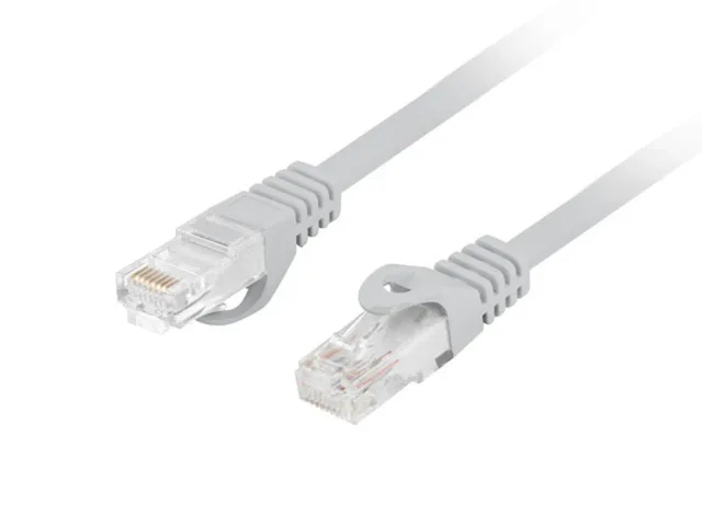 Lanberg | Patchcord Cat.6 UTP LSZH CU | PCU6-10CU-1000-S | 10 m | Grey
