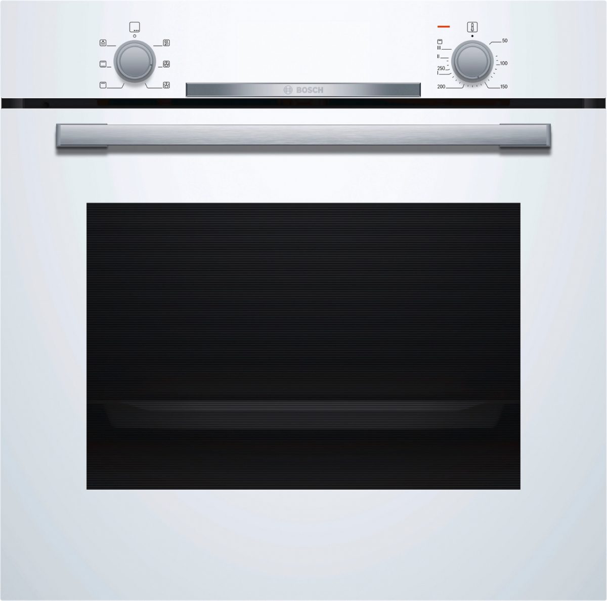 Oven, HBA530BW0S, 71 L, A, Multifunctional, EcoClean, Push pull buttons, Height 60 cm, Width 60 cm, White