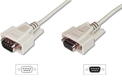 Extension cable, AK-610203-020-E, DSUB to DSUB