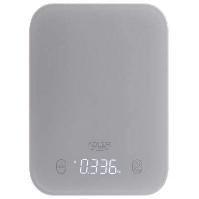 Adler Kitchen Scale, AD 3181g, Graduation 1 g, Display type LED, Grey