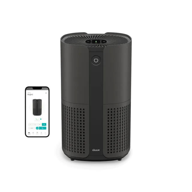 Duux Smart Air Purifier | Bright 2 | 22 W | Suitable for rooms up to 42 m² | Black
