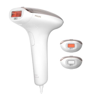 Lumea Advanced IPL Hair Removal Device, SC1998/00, Bulb lifetime (flashes) 250000, Number of power levels 5, White