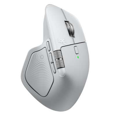 MOUSE USB WRL MX MASTER 4/WH/SILVER 910-007576 LOGITECH