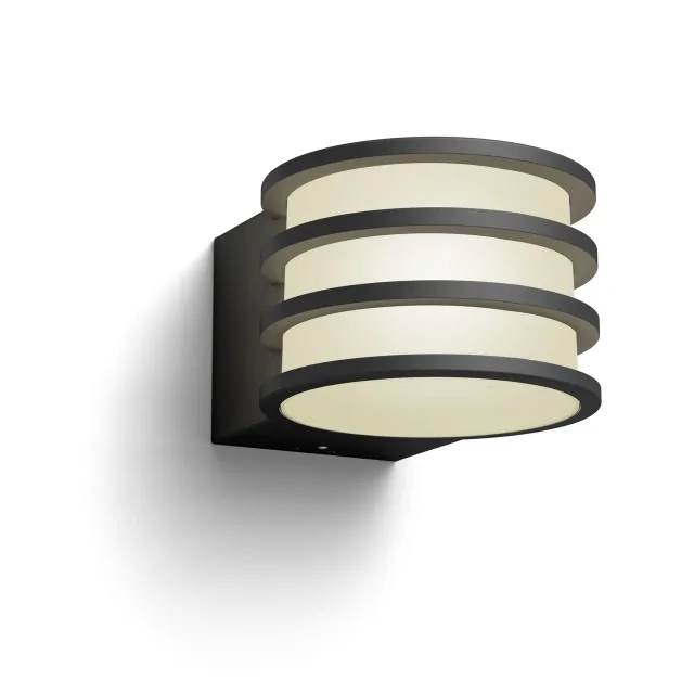 Philips Hue Lucca Wall Lantern | E27 | 9 W | Warm white