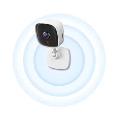 Home Security Wi-Fi Camera, Tapo C100, Cube, 3.3mm/F/2.0, Privacy Mode, Sound and Light Alarm, Motion Detection and Notifications, H.264, Micro SD, Max. 128 GB