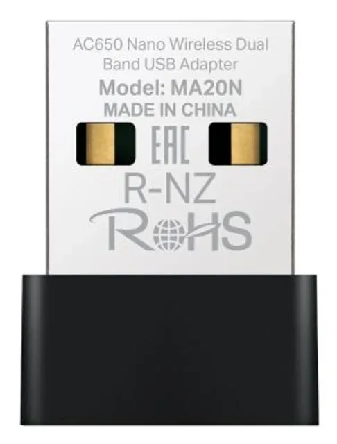 WRL ADAPTER 650MBPS USB NANO/MA20N MERCUSYS