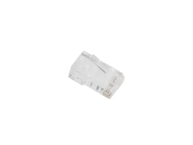 Lanberg | RJ45 CAT.6 UTP Plug 8P8C PASS Through Type, 100 pcs | PLU-6000EZ | Transparent