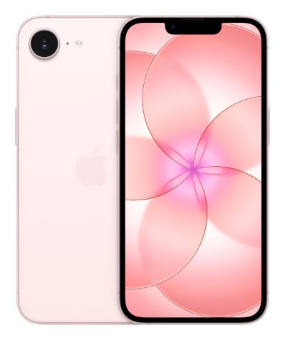 iPhone 17e, Soft Pink, 6.1 ", 2532 x 1170 pixels, A19, Internal RAM 8 GB, 256 GB, Dual SIM, Nano SIM, 4G, 5G, Main camera resolution 48 MP, iOS, Secondary camera resolution 12 MP, 26