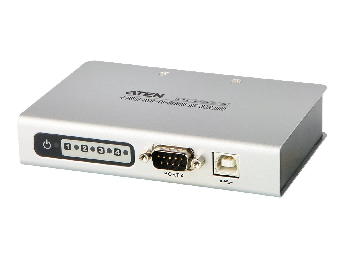 Aten 4-Port USB to RS-232 Hub, UC2324