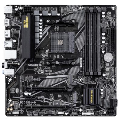 Gigabyte B550M DS3H AC R2, Processor family AMD, Processor socket AM4, DDR4 DIMM, Supported hard disk drive interfaces SATA, M.2, Number of SATA connectors 4