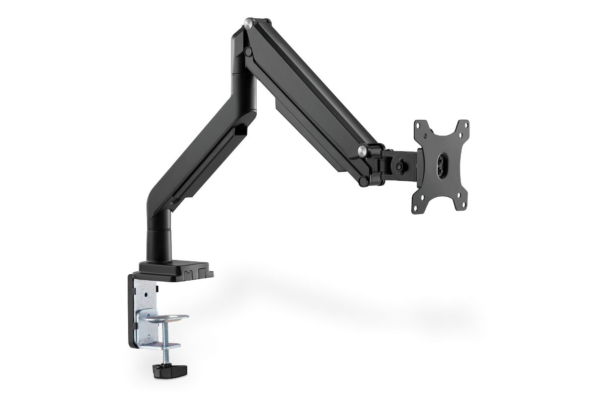 Digitus Desk Mount, DA-90394, Adjustable Height, Rotate, Swivel, 15-32 ", Maximum weight (capacity) 9 kg, Black