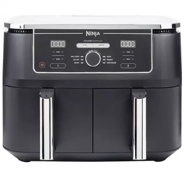 Ninja Dual karstā gaisa katls , 9.5l, 2470W, melns