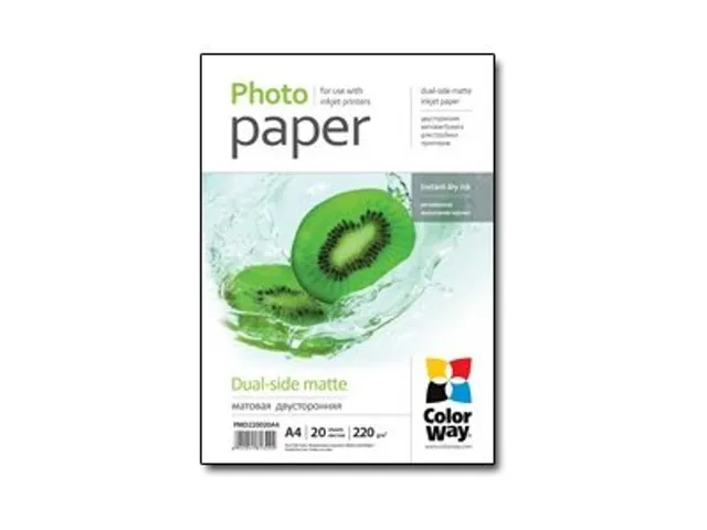 Matte Dual-Side Photo Paper | 220 g/m² | A4