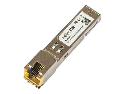 S-RJ01, SFP, Copper, RJ-45, 10/100/1000 Mbit/s, Maximum transfer distance 100 m, 0 to +85C