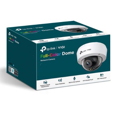 Full-Color Network Camera, VIGI C230, Dome, 3 MP, 4mm, IP67, IK10, H.265+/H.265/H.264+/H.264