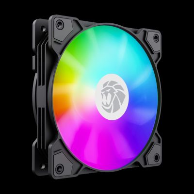 Gamemax Case Fan, FN12A-S5, Black