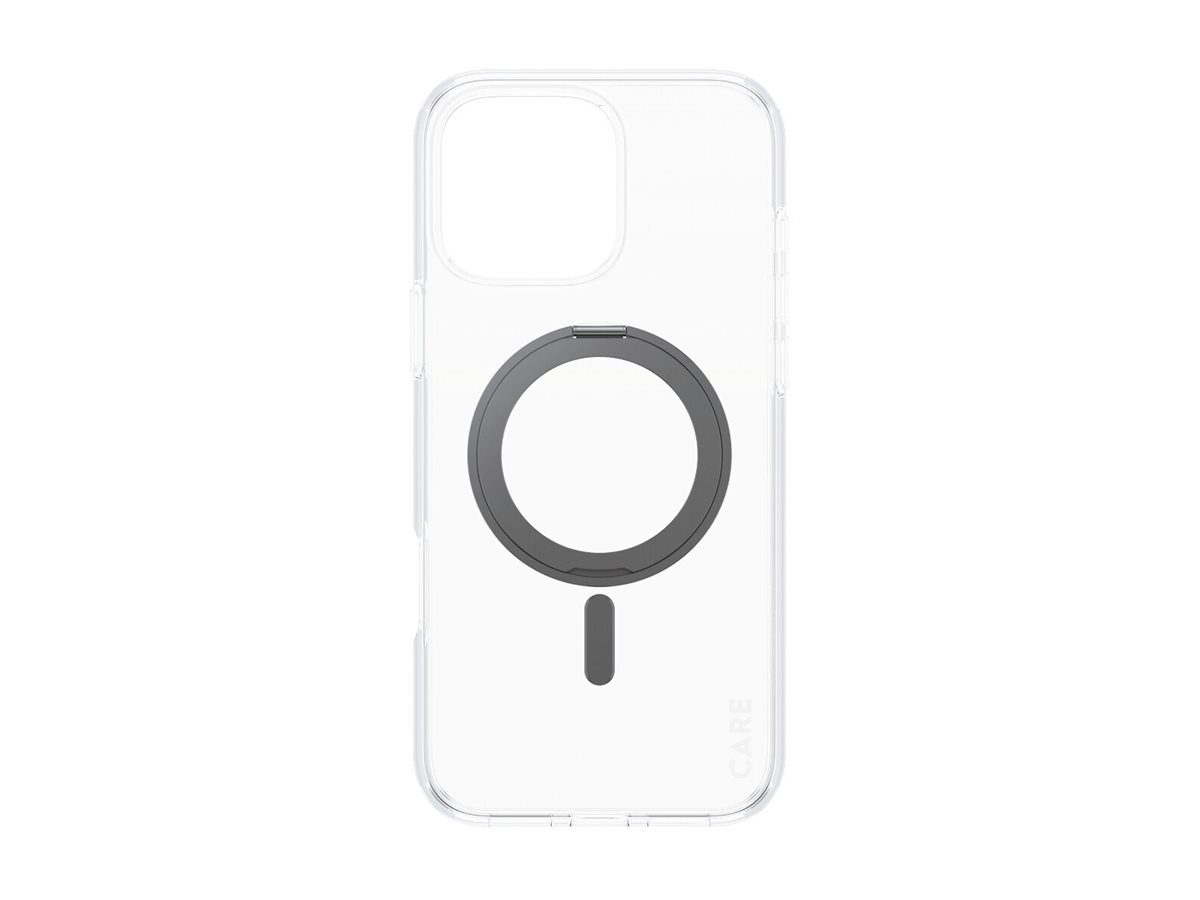 CARE Back cover, Apple, iPhone 16 Pro Max, Recycled plastic, Transparent