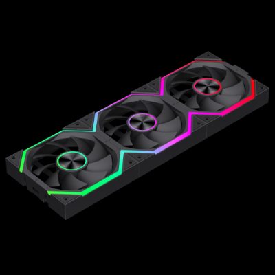 Gamemax FN12A-N2 WL, Case fan, Black