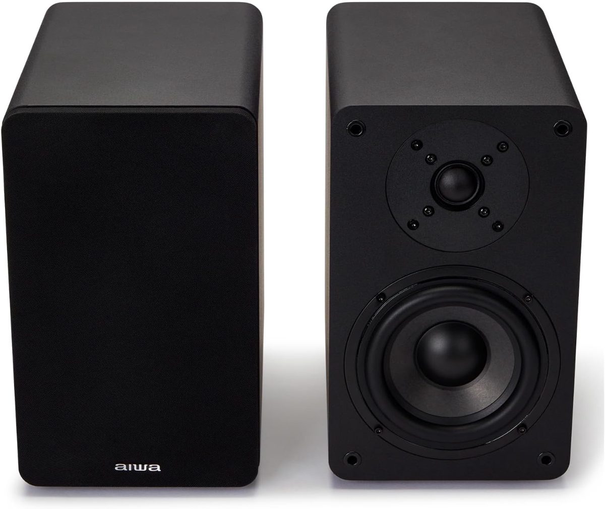 AIWA Hi-Fi 2.0 kanālu skaļruņi 2x70W RMS, melni