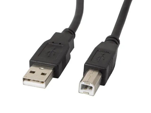 Lanberg | USB Type-A to USB Type-B 2.0 Cable, 3 m | CA-USBA-11CC-0030-BK | USB Type-A to USB Type-B