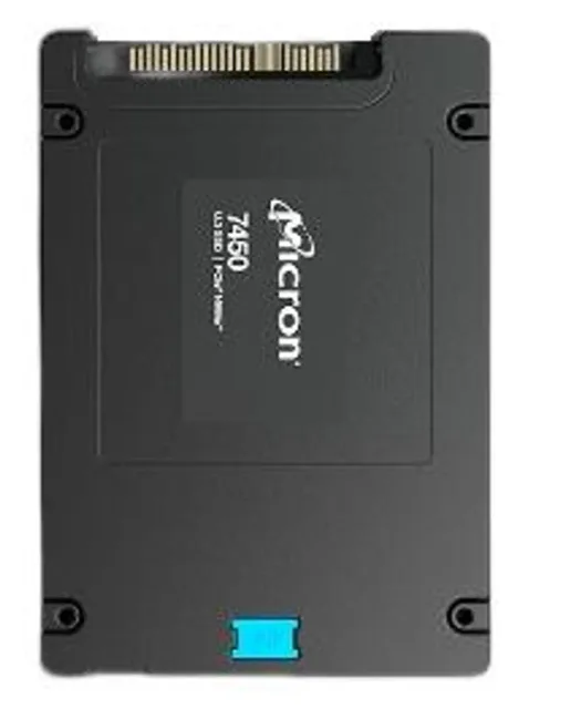 SSD|MICRON|SSD series 7450 PRO|960GB|PCIe Gen4|NVMe|NAND flash technology TLC|Write speed 1400 MBytes/sec|Read speed 6800 MBytes/sec|Form Factor U.3|TBW 28000 TB|MTFDKCB960TFR-1BC1ZABYYR