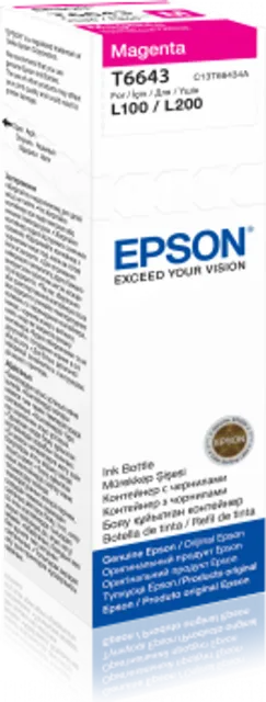 Epson T6643 Ink bottle 70ml | Ink Cartridge | Magenta