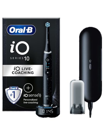 BRAUN Series iO10 el.zobu  birste, melna