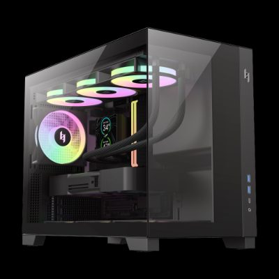 Gamemax Case, NEX C33 BK, MATX/BTF