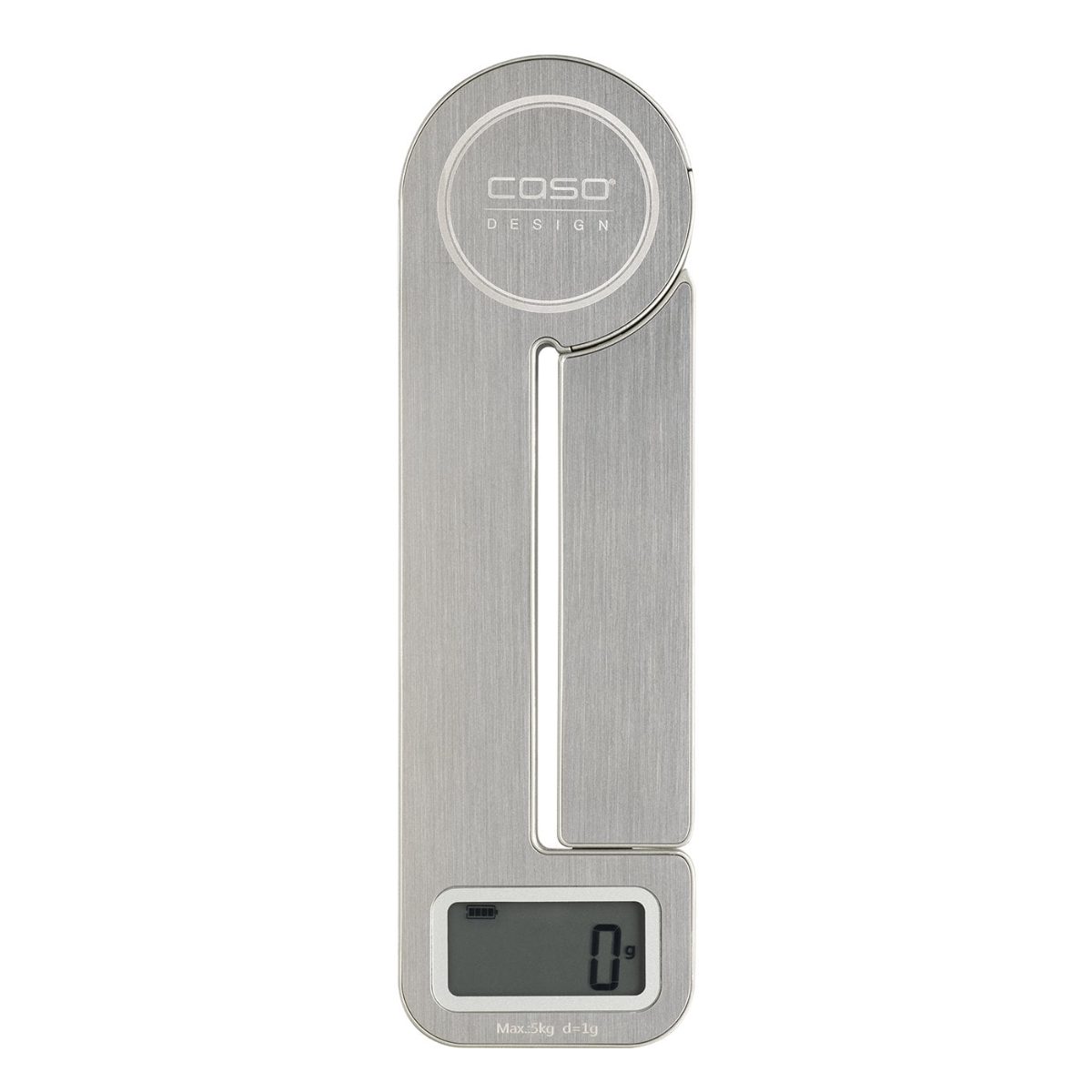 Scales, KitchenEcostyle, Maximum weight (capacity) 5 kg, Graduation 1 g, Display type LCD, Stainless steel