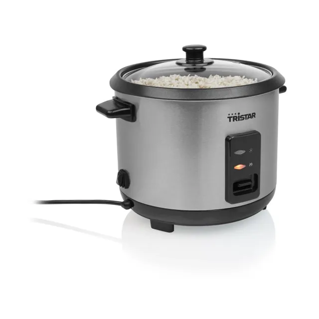 Tristar | Rice Cooker | RK-6147 | 500 W | 1.5 L | Number of programs 1 | Silver
