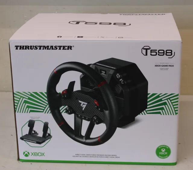 SALE OUT. Thrustmaster T-598 X Racing Wheel, for Xbox Series X/S, Black | Thrustmaster Racing Wheel, for Xbox Series X/S, PC | T-598 X | UNPACKED, USED | Black