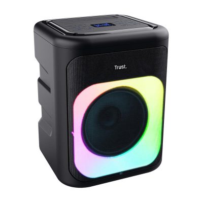 Portable Speaker, TRUST, 25280, Black, Portable/Waterproof/Wireless, 1xUSB-C, Bluetooth