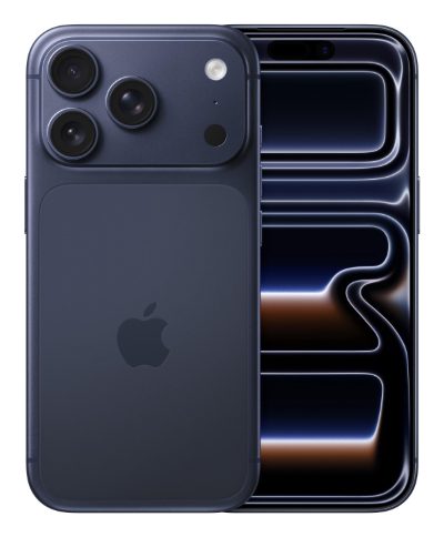 iPhone 17 Pro, Deep Blue, 6.3 ", Super Retina XDR display, 2622 x 1206 pixels, A19 Pro, Internal RAM 12 GB, 256 GB, Dual SIM, 5G, Main camera resolution 48+48+48 MP, Secondary camera resolution 18 MP, iOS, 26