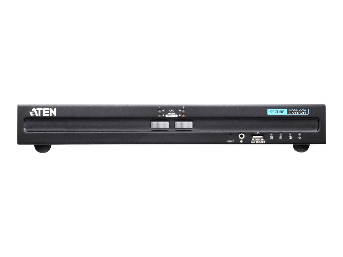 2-Port USB HDMI Secure KVM Switch (PSS PP v3.0 Compliant), CS1182H