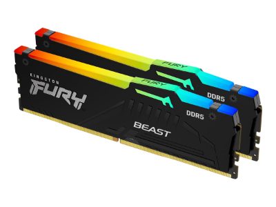 Kingston KF568C34BBEAK2-32 32GB 6800MT/s DDR5 CL34 DIMM (Kit of 2) FURY Beast Black RGB EXPO, Kingston