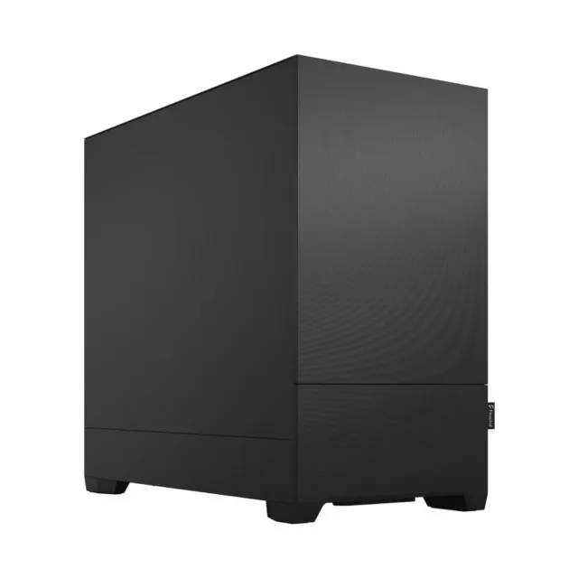 Fractal Design | Pop Mini Silent | Side window | Black Solid | mATX, Mini ITX | ATX