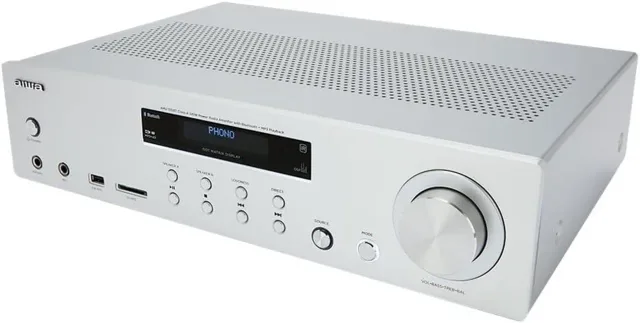 AIWA uztvērējs ar Bluetooth, DAB+/FM, 200w, sudraba