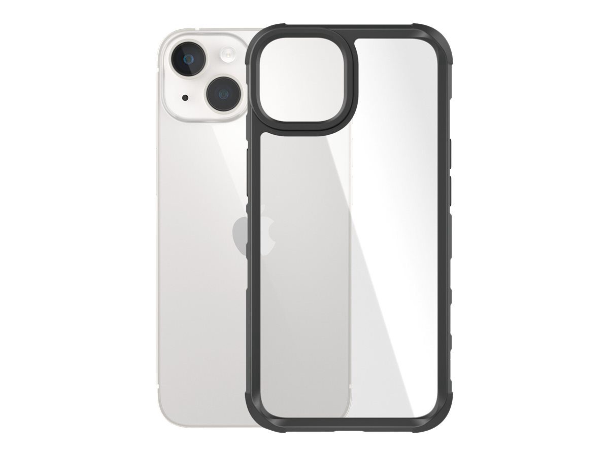SilverBulletCase, Back cover, Apple, iPhone 14/13, Polycarbonate, Thermoplastic Polyurethane, Black