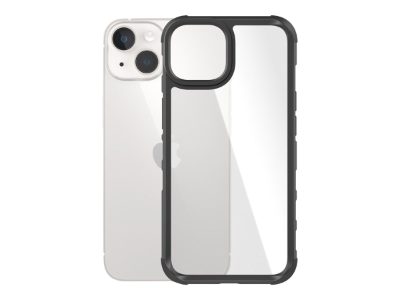 SilverBulletCase, Back cover, Apple, iPhone 14/13, Polycarbonate, Thermoplastic Polyurethane, Black